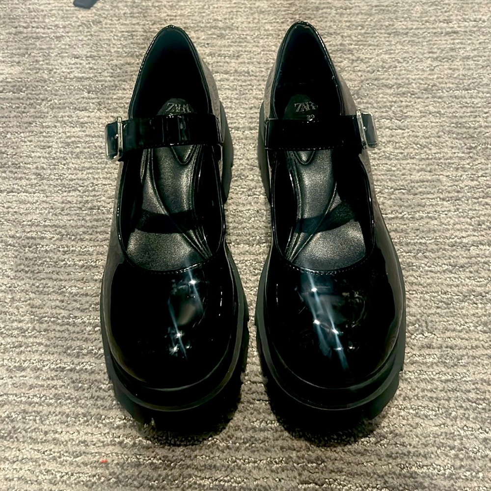 Zara Mary Jane platforms!